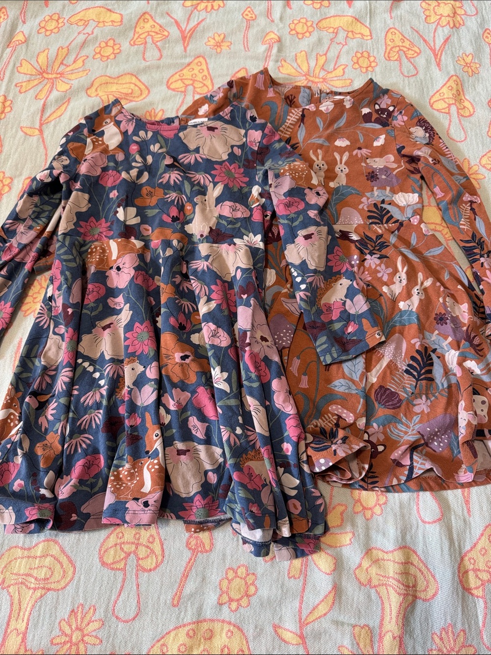 Darling woodland Polarn O Pyret dresses - 4/5 🐇🦌🦔🌿🌸